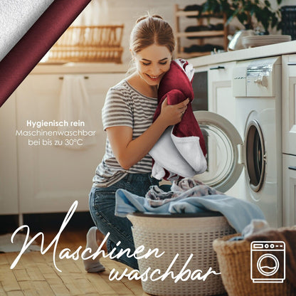 KESSER® Kuscheldecke Flauschig Wohndecke Sherpa Fleece Decke Flanell Bett Sofa