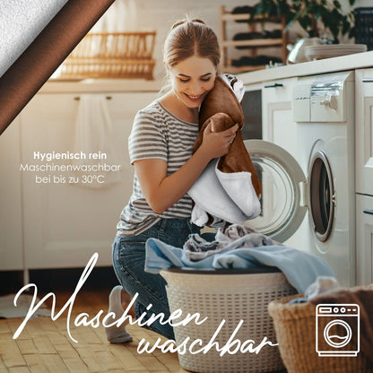 KESSER® Kuscheldecke Flauschig Wohndecke Sherpa Fleece Decke Flanell Bett Sofa