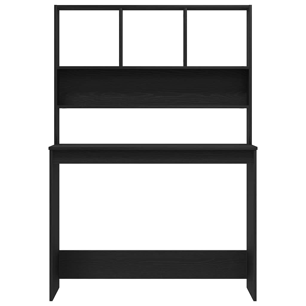 Schreibtisch Mit Regal Bürotisch Computertisch Arbeitstisch Holzwerkstoff Vidaxl