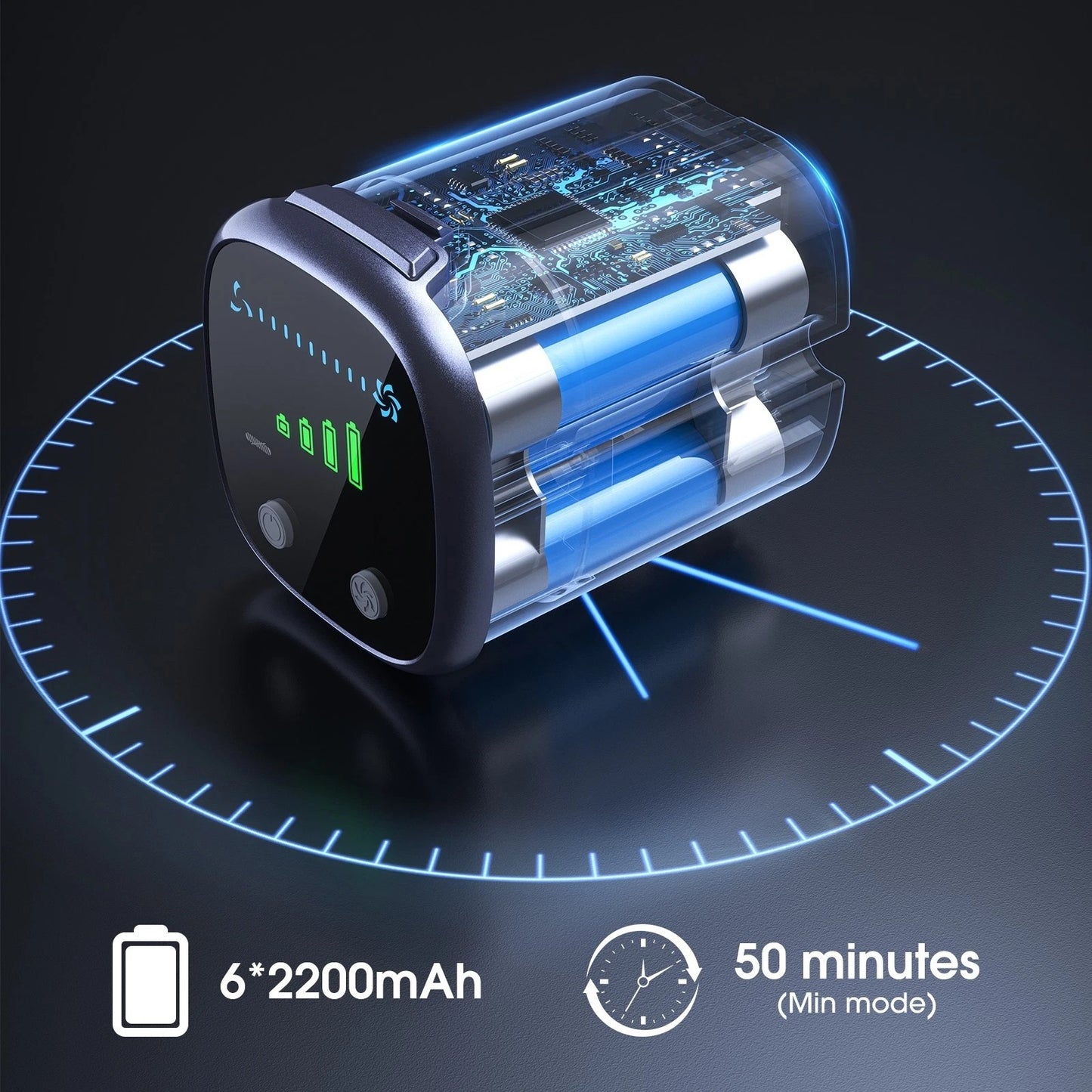 P2 Kabellos Staubsauger 45000Pa Akku Staubsauger Bis 45Min. Bodenstaubsaug