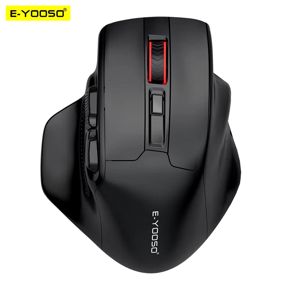 X-31 USB 2.4G Wireless Gaming Large Mouse for Big Hands PAW3212 4800 DPI 5 Buttons for Gamer Mice Computer Laptop PC